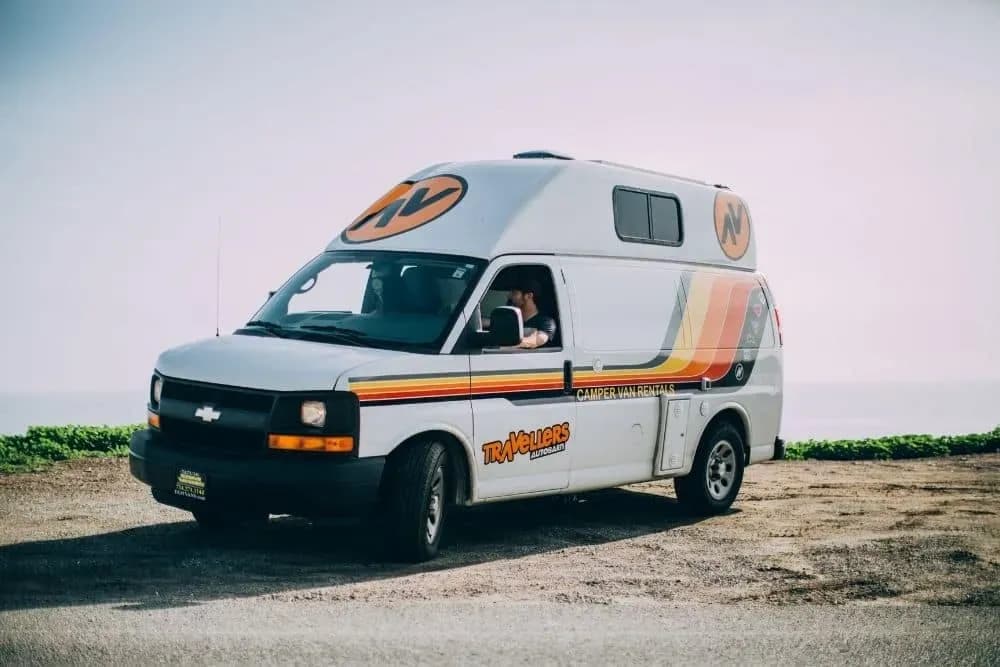 USA, TAB, Hitop Campervan, Außenansicht