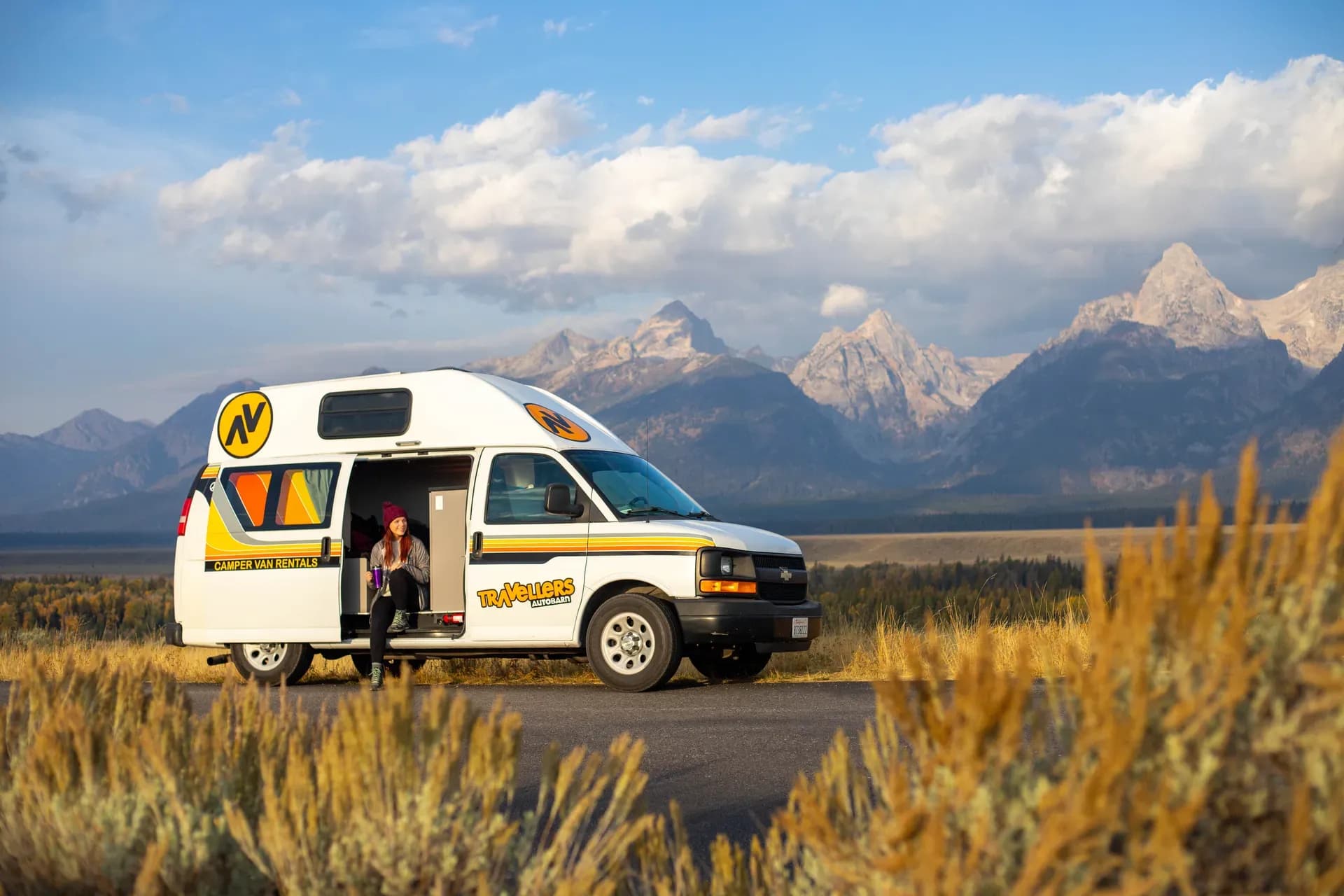 Campervan im Desert
