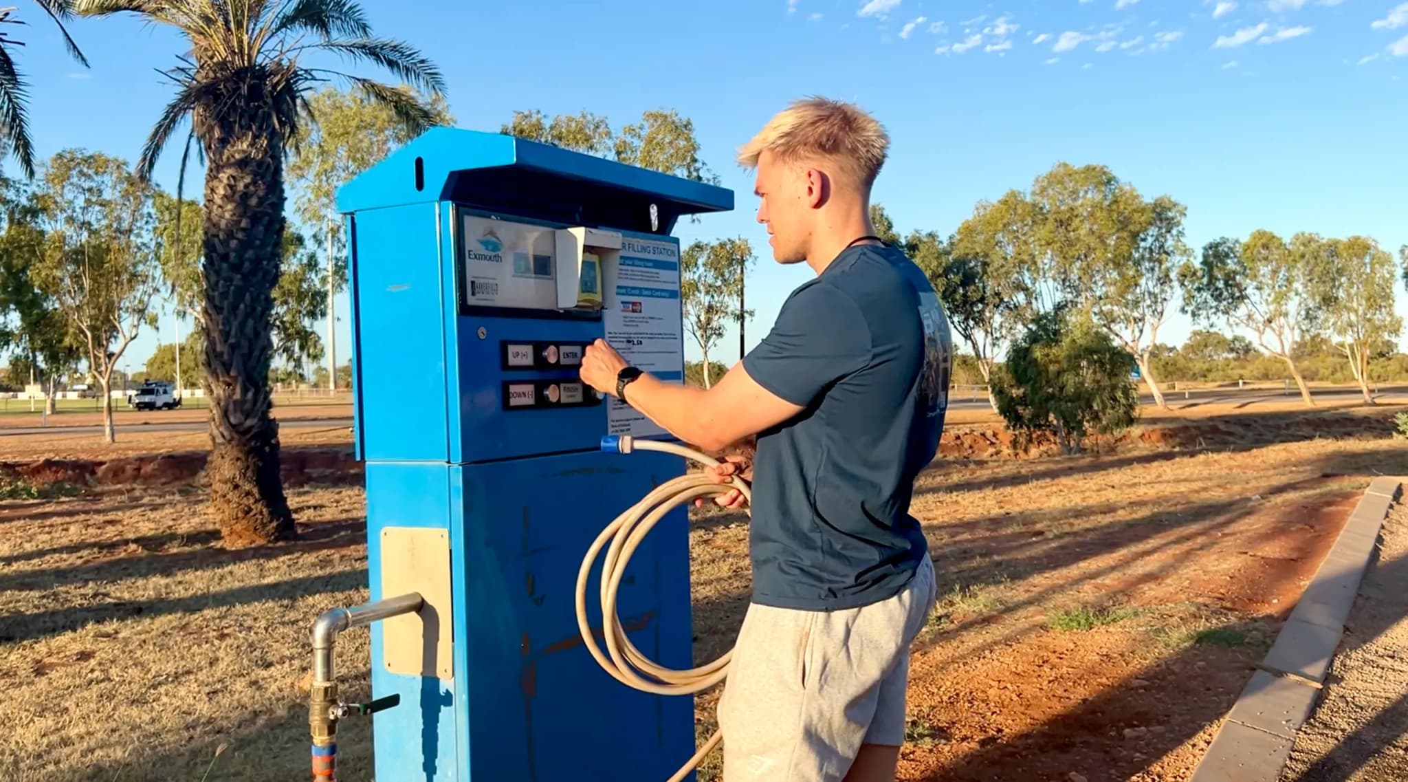 Wassermanagement auf Allradreise