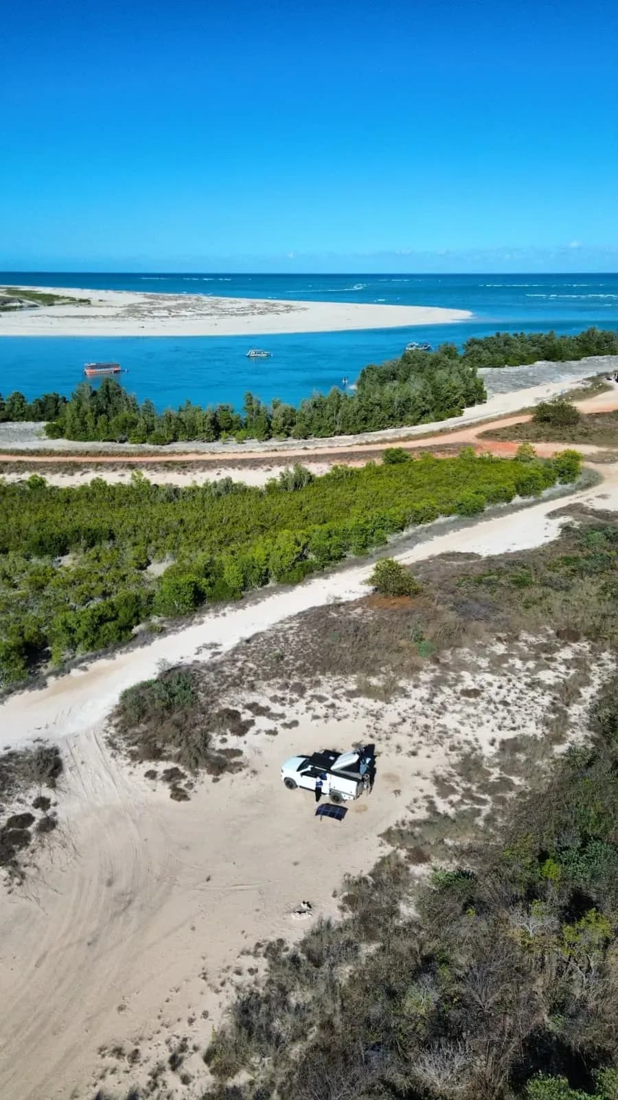 Willie Creek Pearl Farm: kostenfreier Campingplatz
