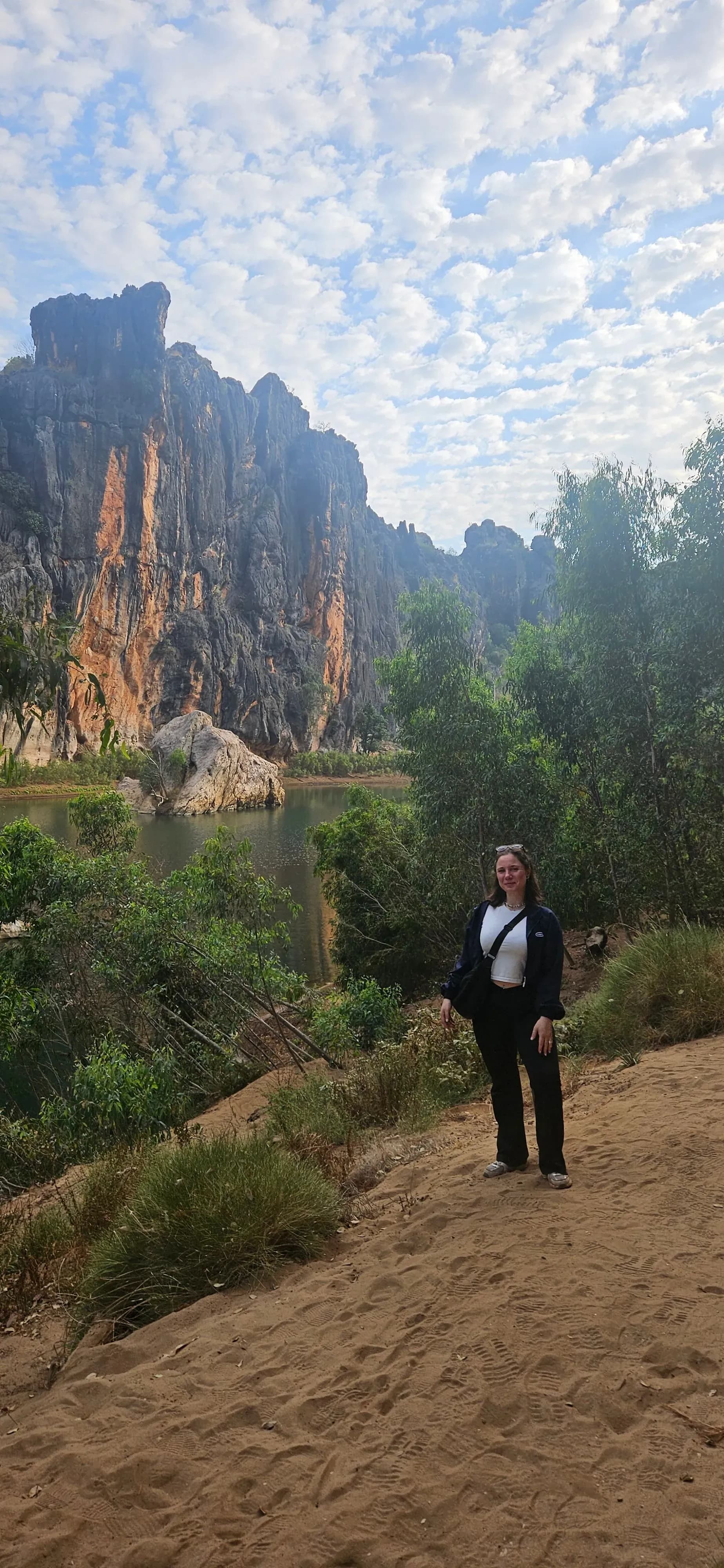 Wanderweg in der Windjana Gorge