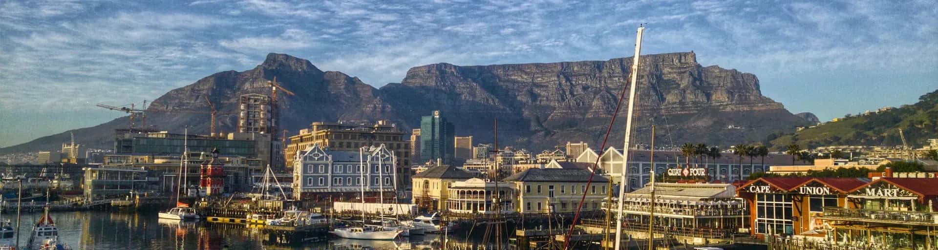 Panorama Kapstadt mit Tafelberg