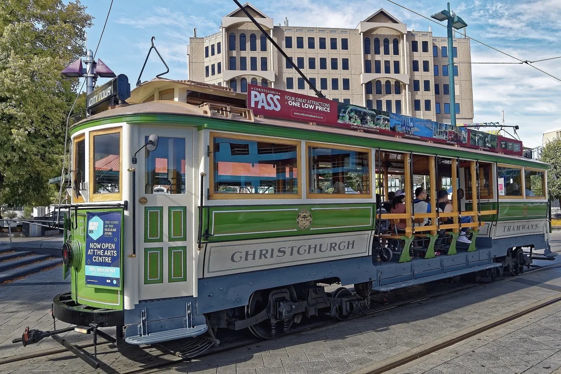 Christchurch, Tram, Stadt