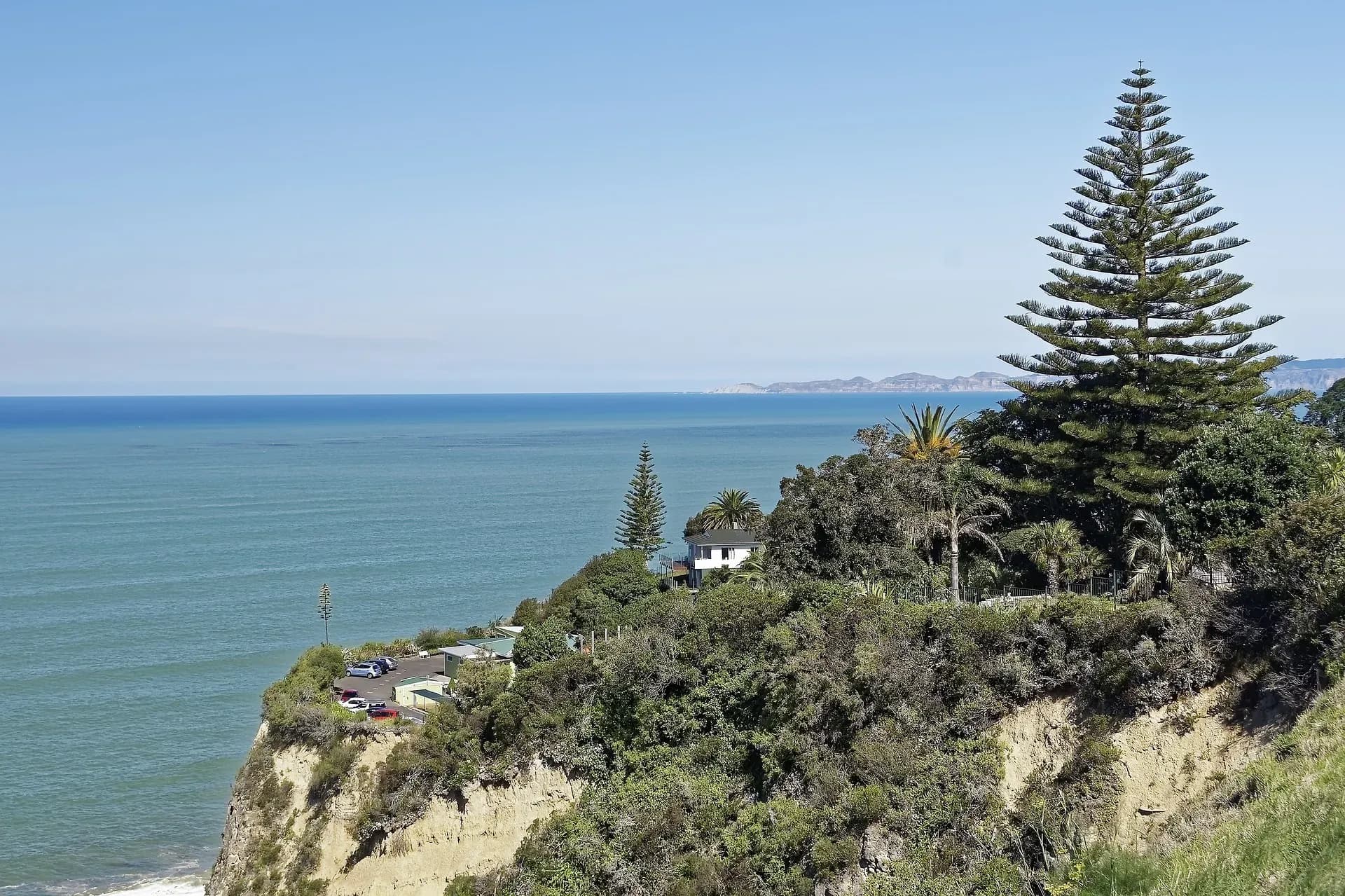Bluff Hill Lookout, Napier Lookout, Aussicht, Hawke Bay
