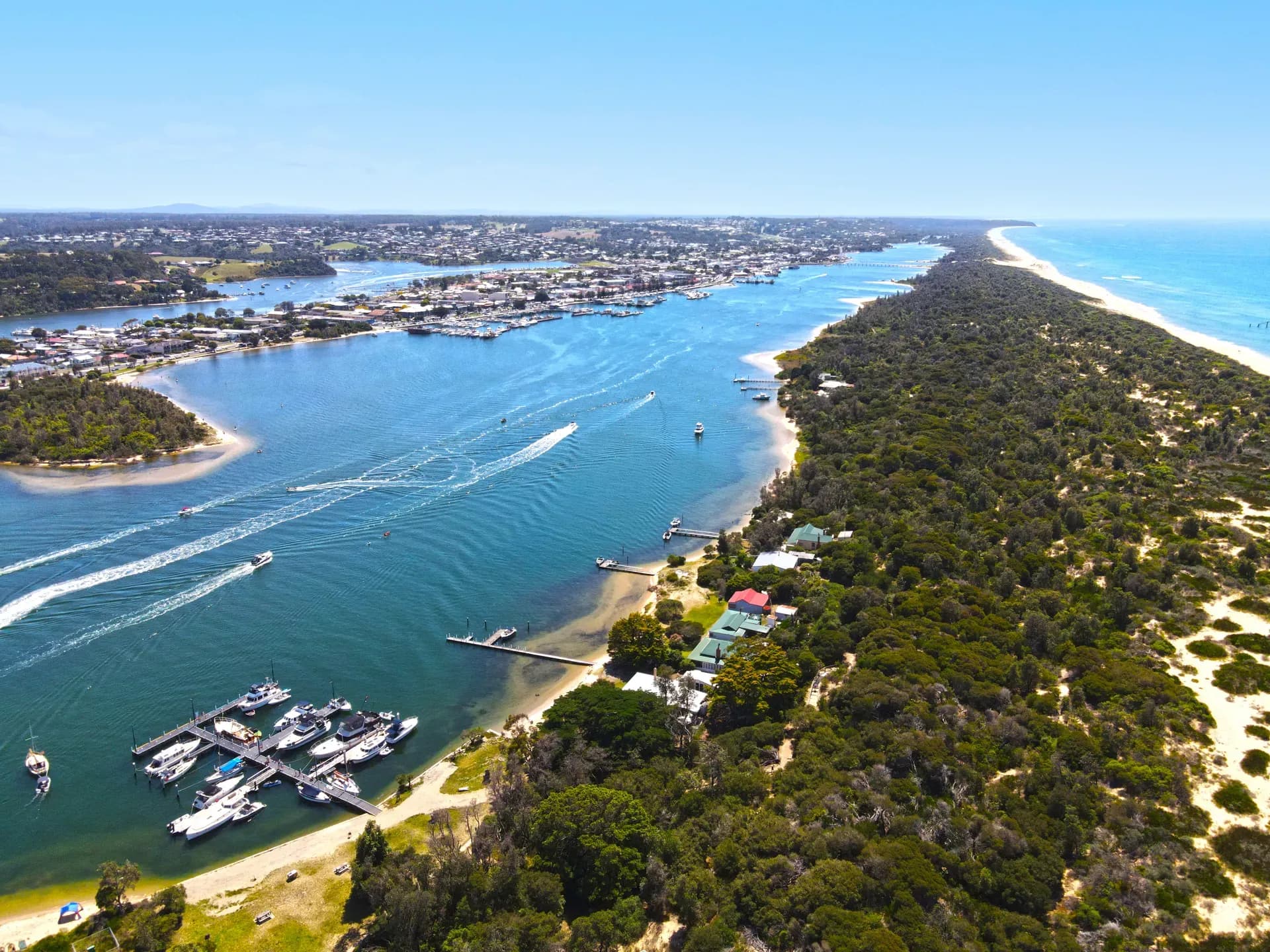 Gippsland Lakes, Lake Entrance, Ostküste Australien