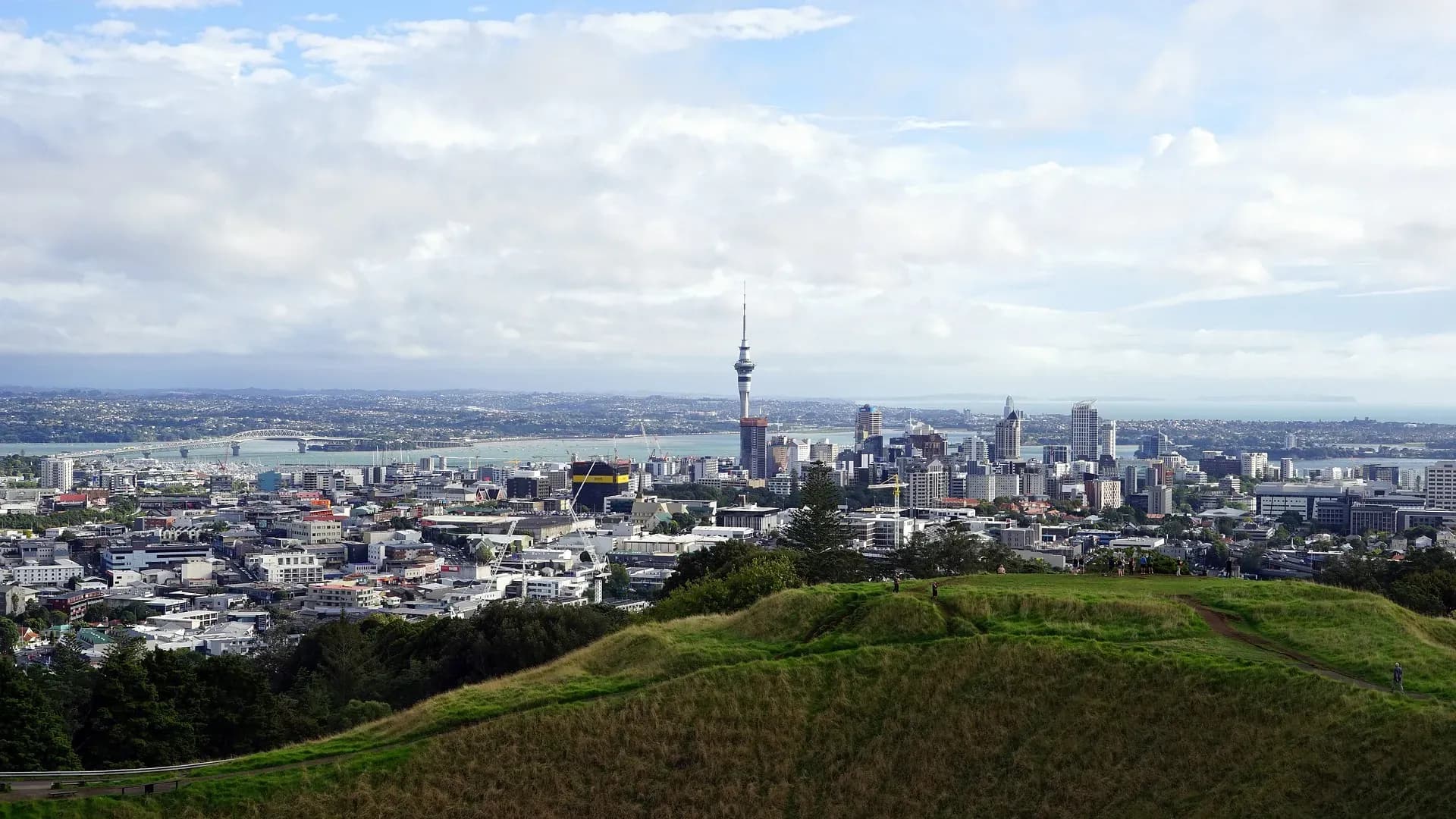 Mount Eden, Aussicht Auckland, Auckland Neuseeland