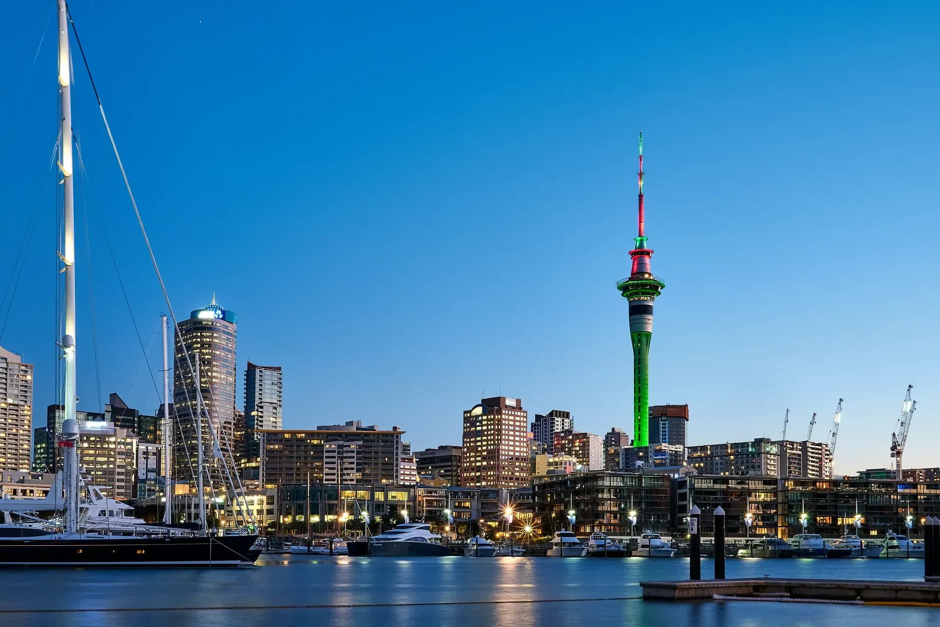Auckland, Auckland Neuseeland, Skyline Auckland, Sky Tower Auckland