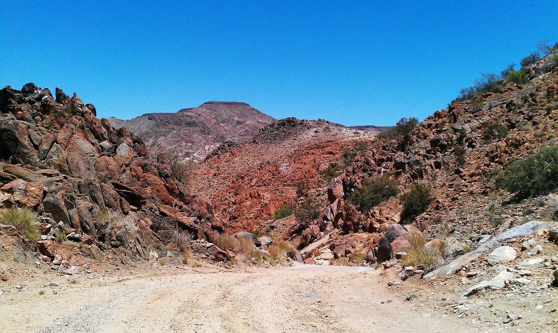 Felsen, Sandstraße, Kagga Kamma Nature Reserve, Northern Cape