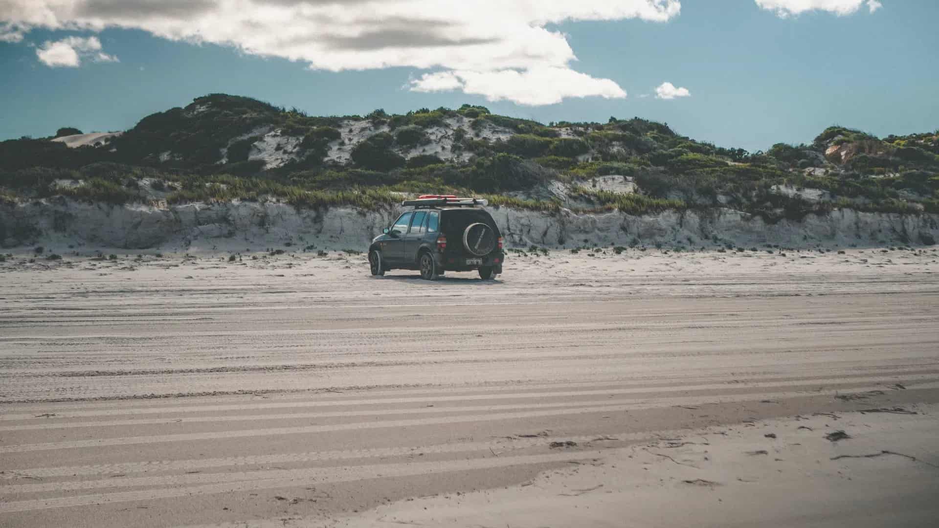 Lucky Bay Strand, Esperance Strand, Camping Strand Australien
