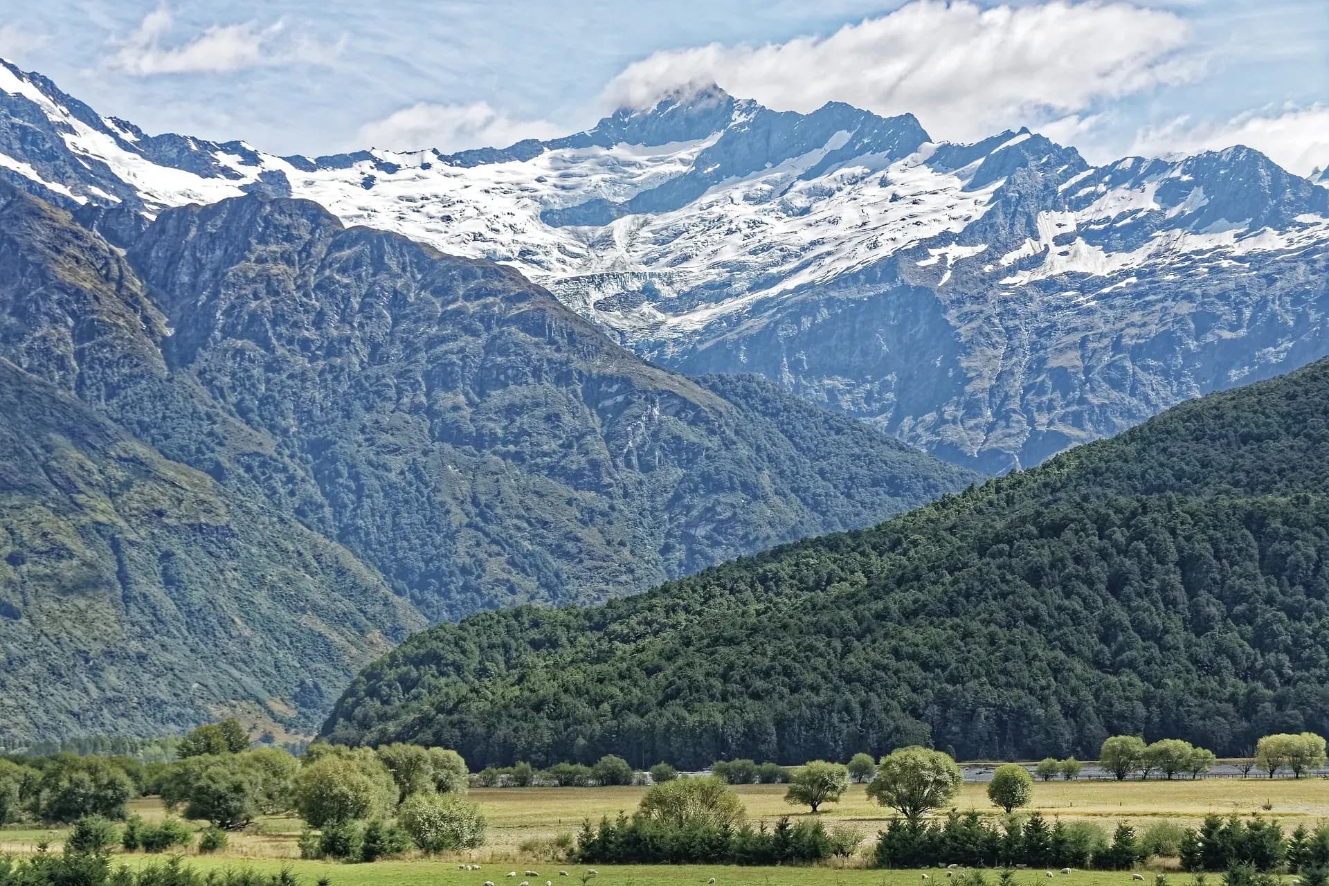Mount Aspiring, Matukituki Valley, Rob Roy Glacier