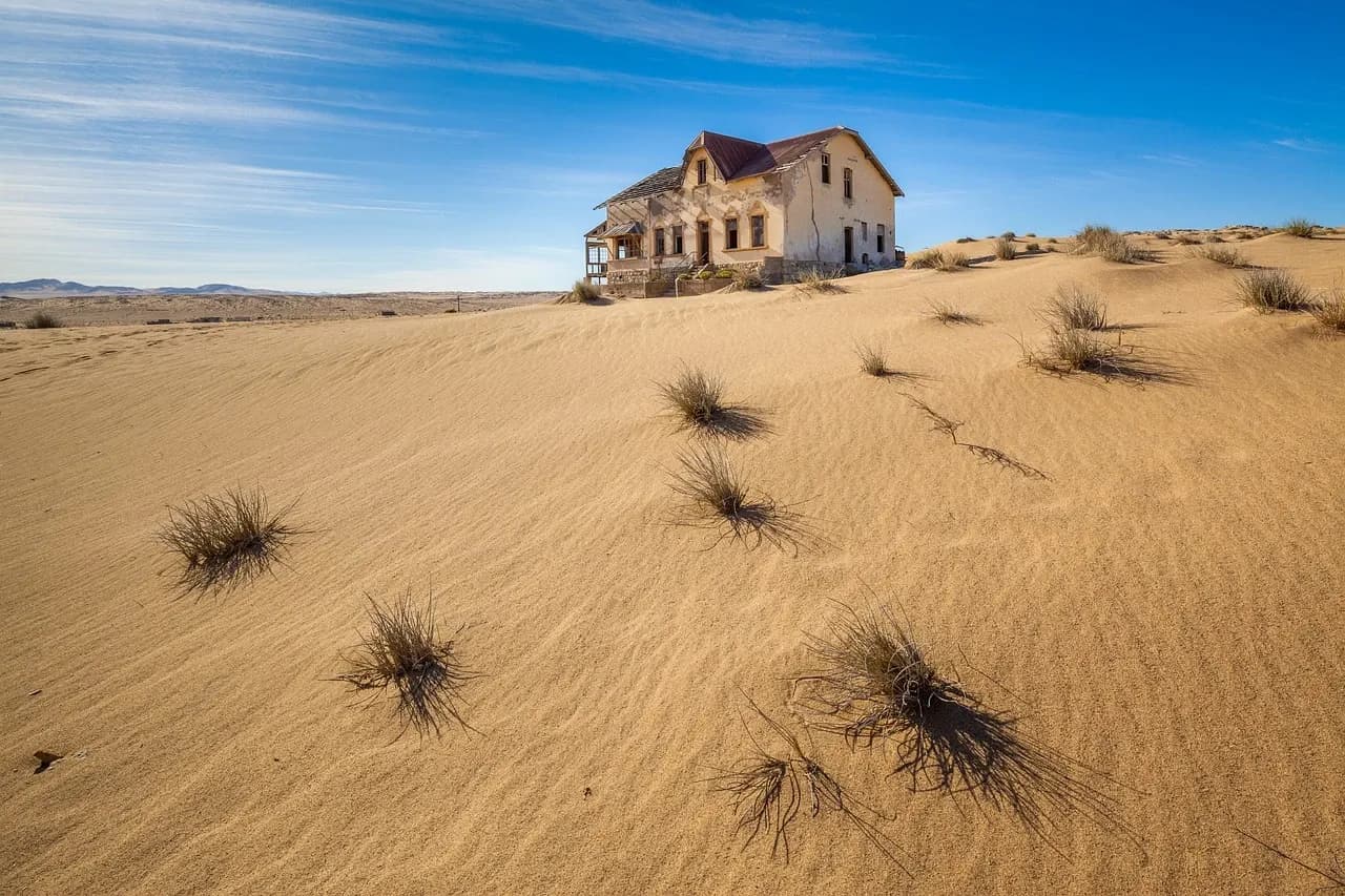 Geisterhaus in Kolmanskop