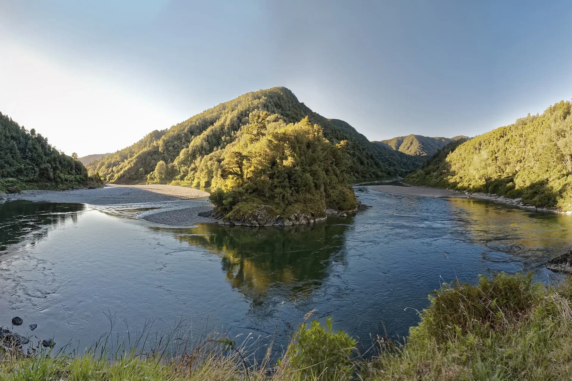 Buller River, Buller Gorge, Westcoast, Neuseeland Route