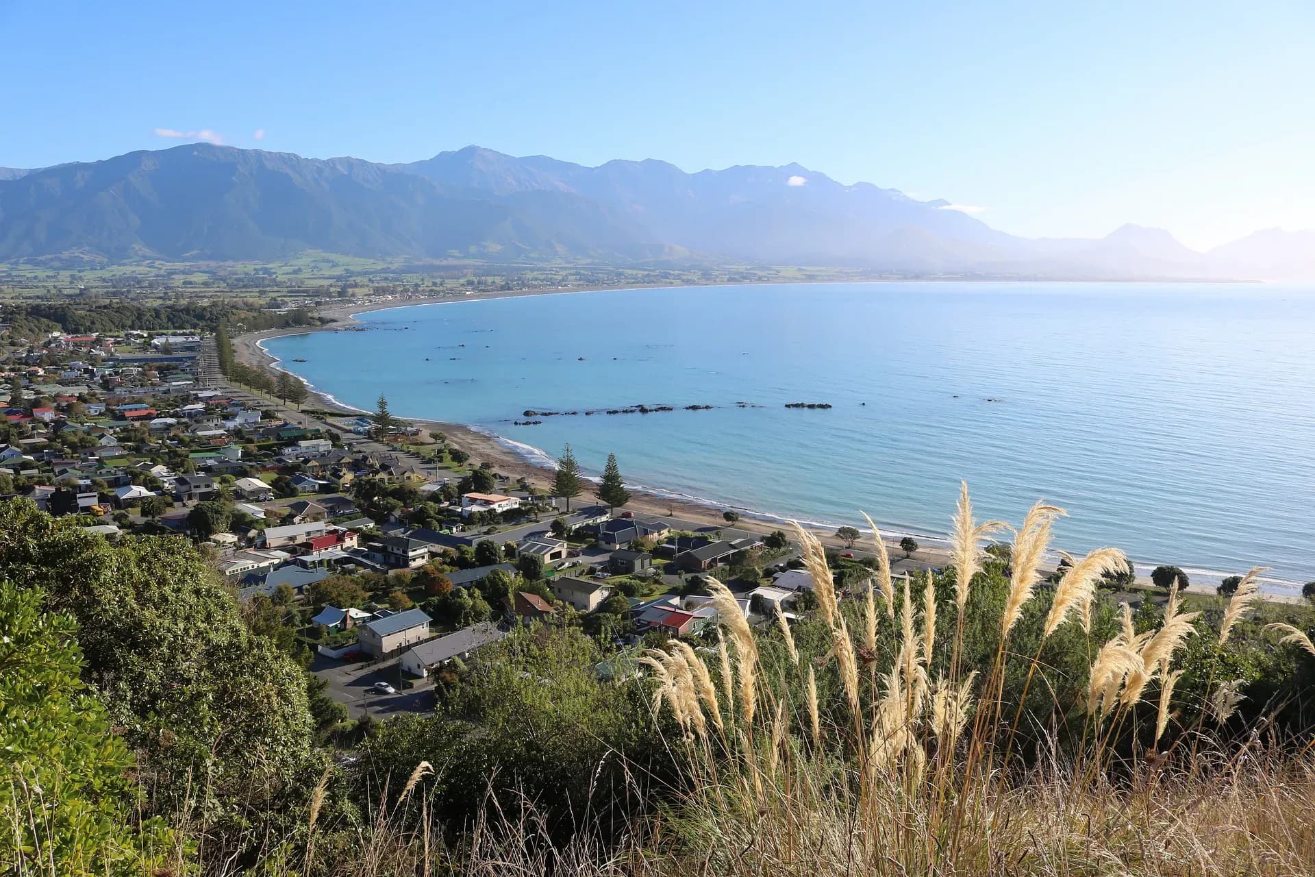 Kaikoura, Ort, Neuseeland, Bergkette
