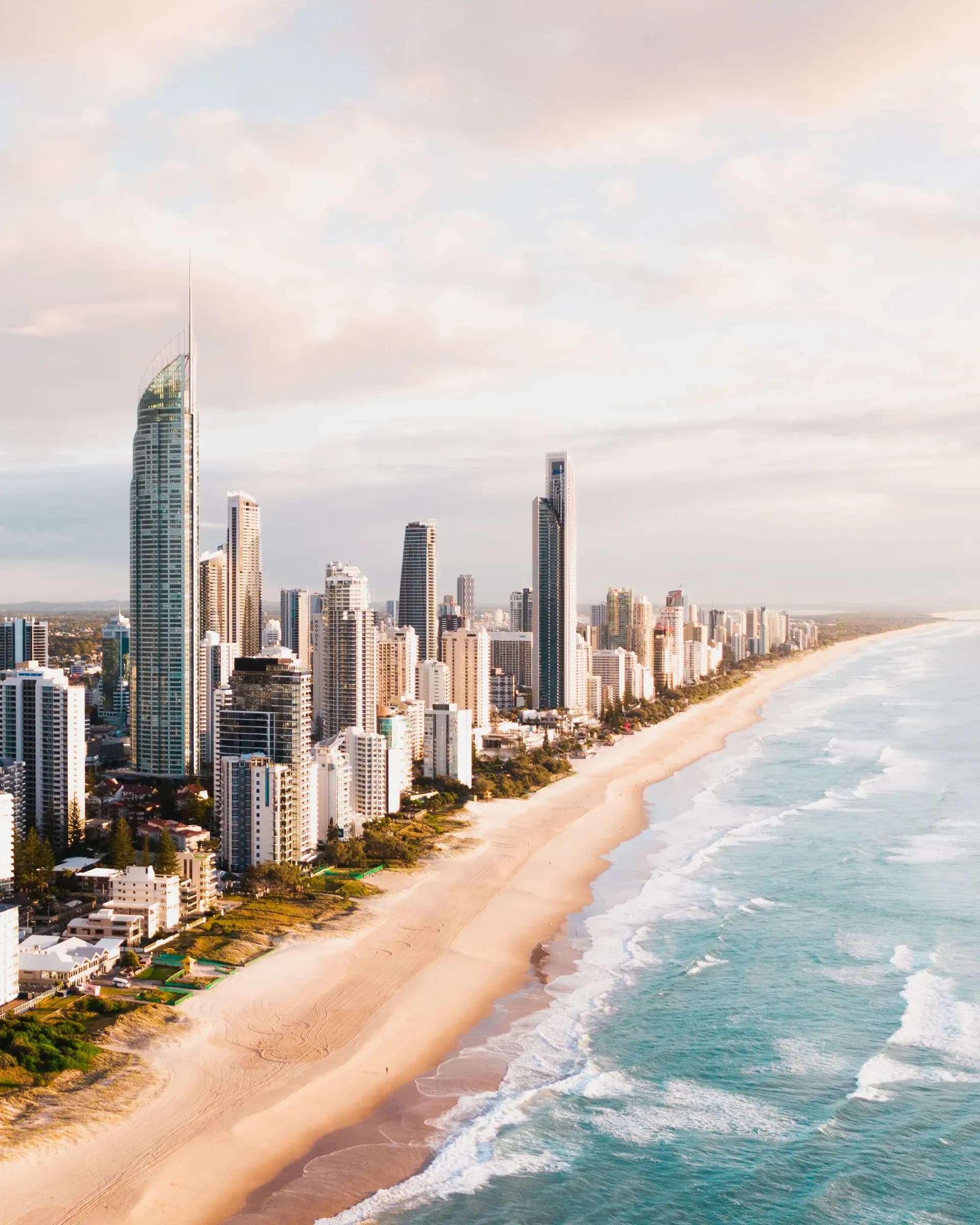 Gold Coast, Skyline Gold Coast, Küstenstadt Australien
