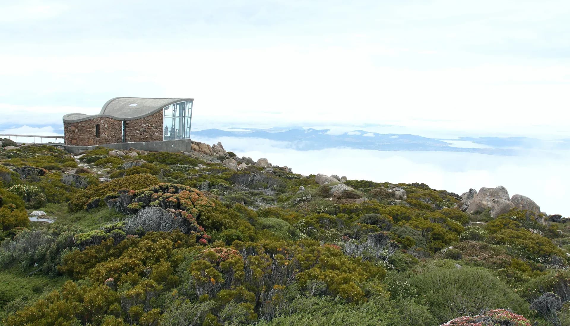 Den Parkplatz für den Aufstieg zum Mount Wellington könnt ihr gut mit dem Camper erreichen