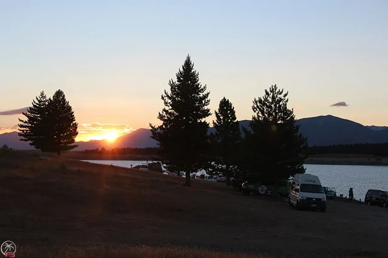Freedom Camping am Lake Pukaki